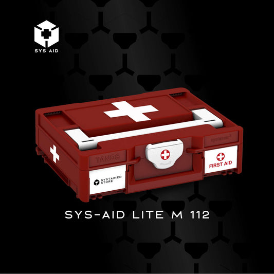 SYS-Aid Lite M 112, a First Aid Systainer